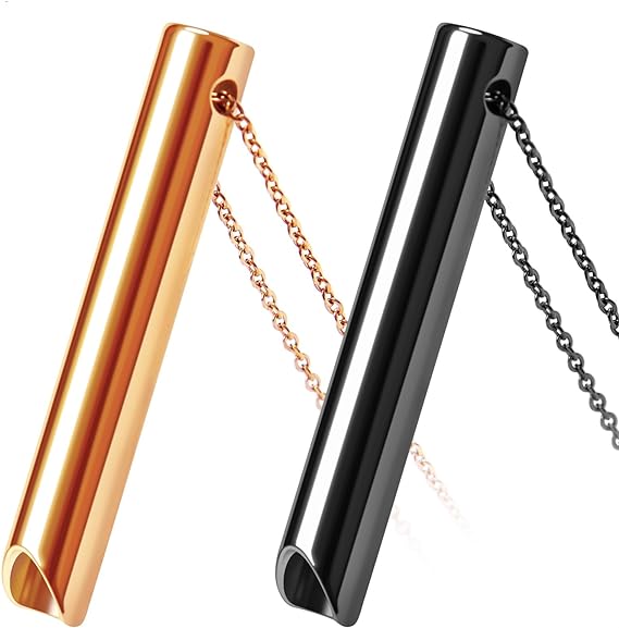 Auction Lot - 94 x Brand New 2pcs Anxiety Relief Breathing Necklace 
