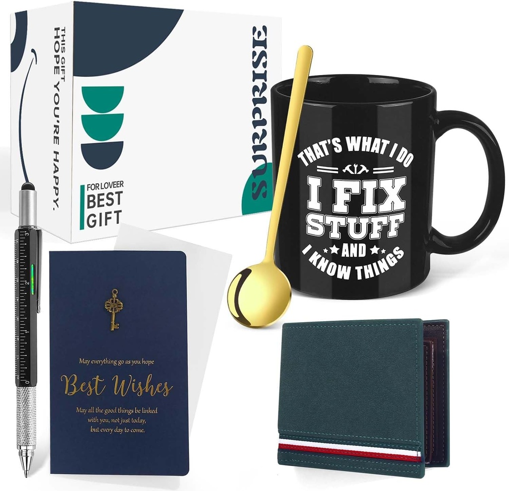 Auction Lot - 34 x Brand New Gifts for dad, Wallet and Gadgets 