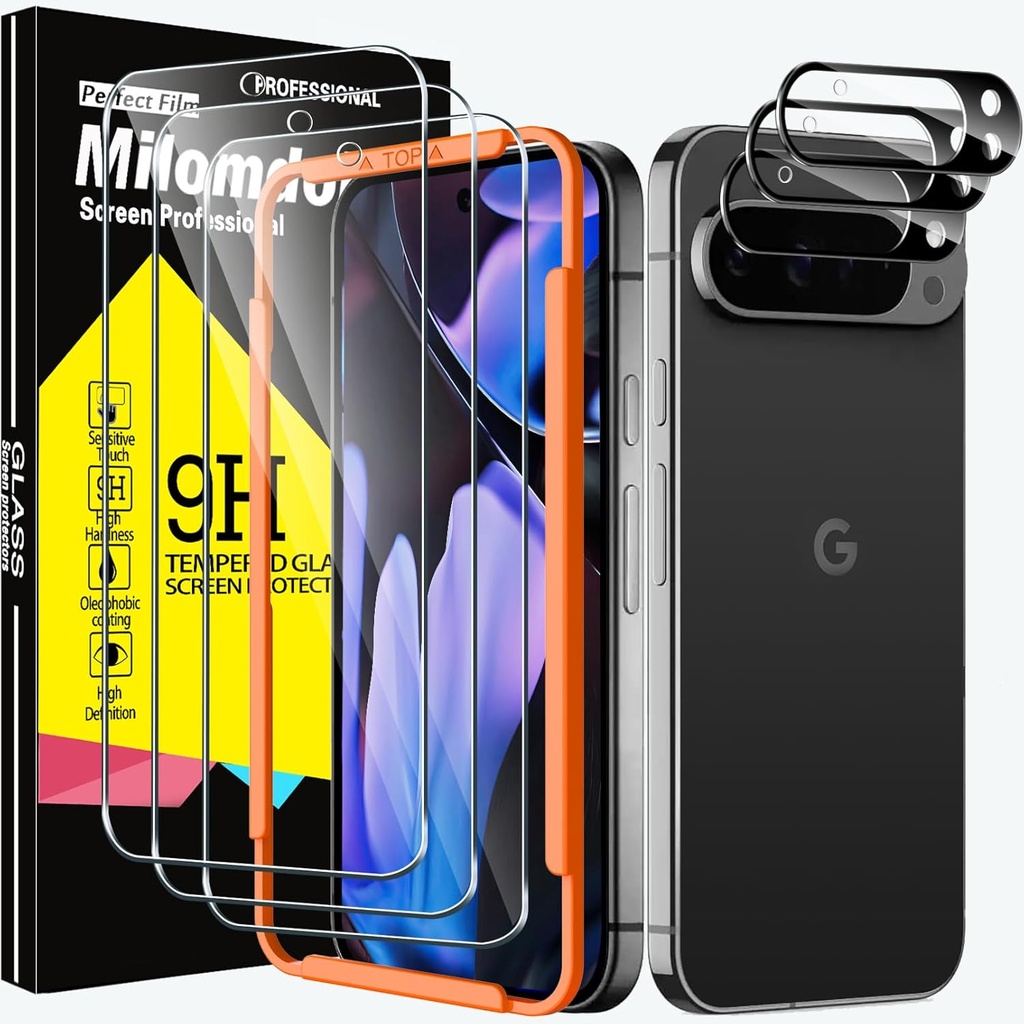Job Lot of 477 x Milomdoi 3 Pack Screen Protector for Google Pixel 9 Pro XL with 3 Pack Camera Lens Protector