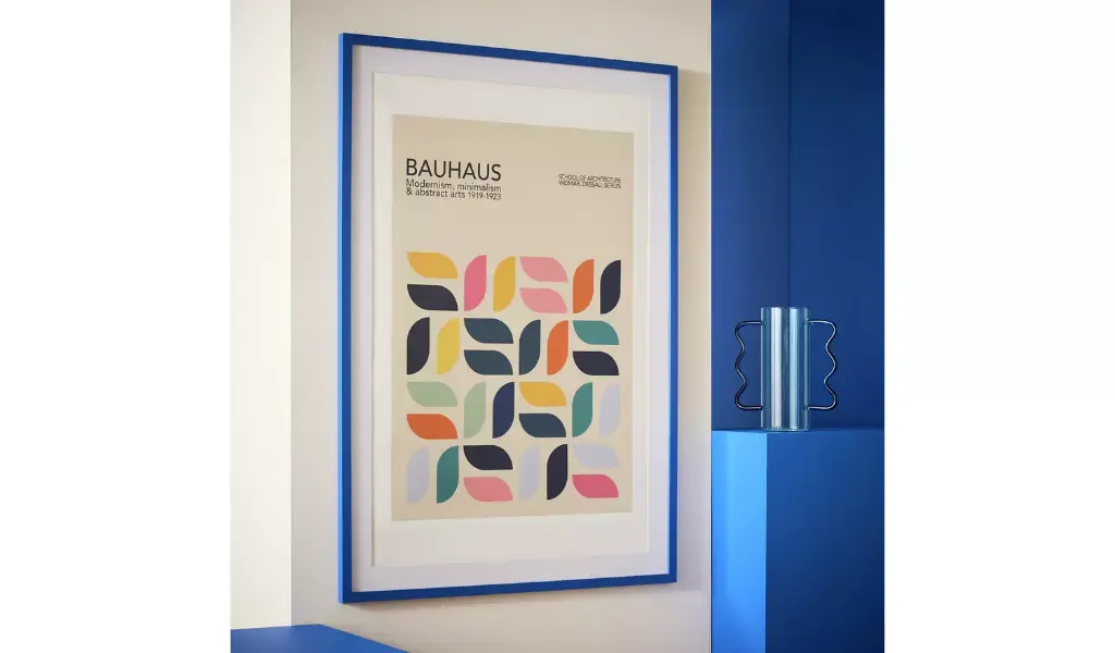 Habitat Blue Cobalt Picture Frame - 28X39"